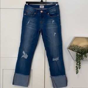 Girls Hudson capri jeans